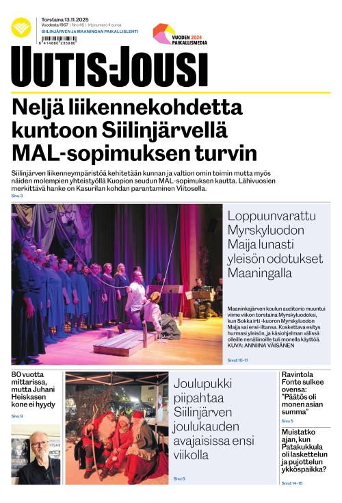 Uutis-Jousi 13.11.2025