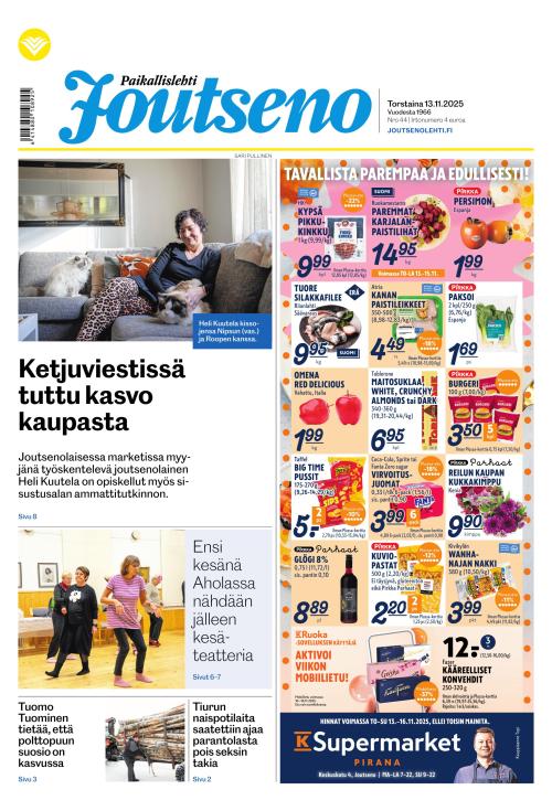 Paikallislehti Joutseno 13.11.2025