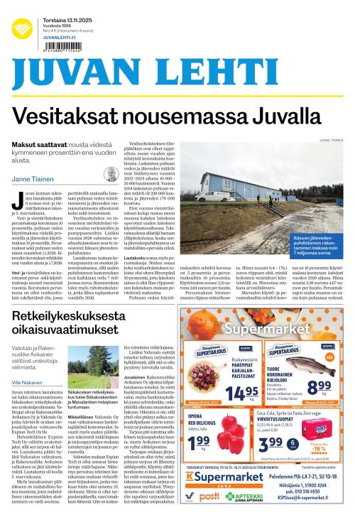Juvan lehti 13.11.2025