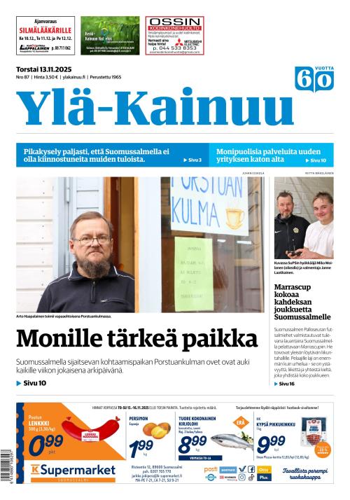 Ylä-Kainuu 13.11.2025