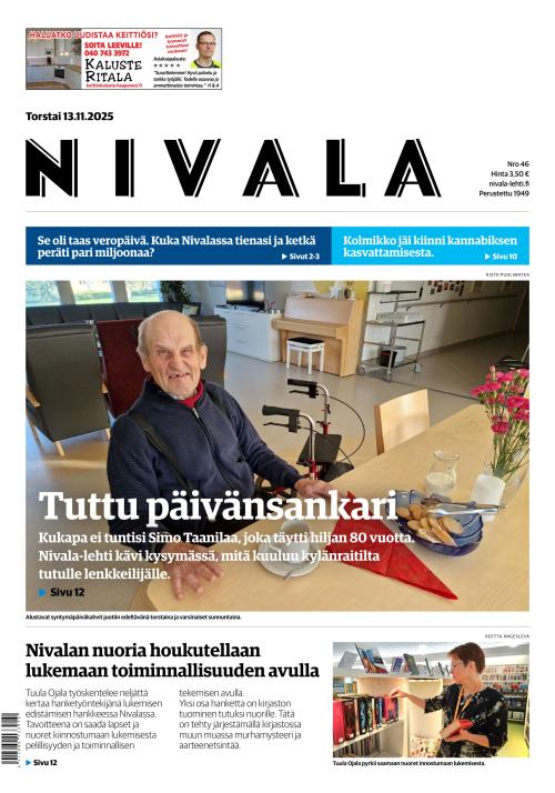 Nivala-lehti 13.11.2025