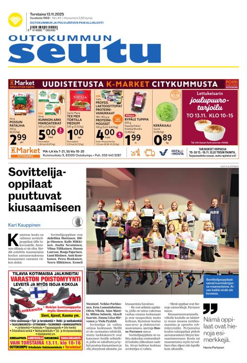Outokummun Seutu 13.11.2025