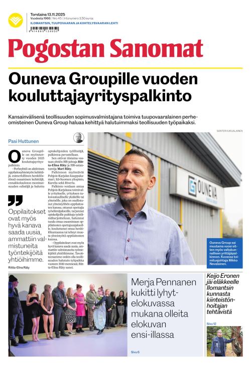 Pogostan Sanomat 13.11.2025