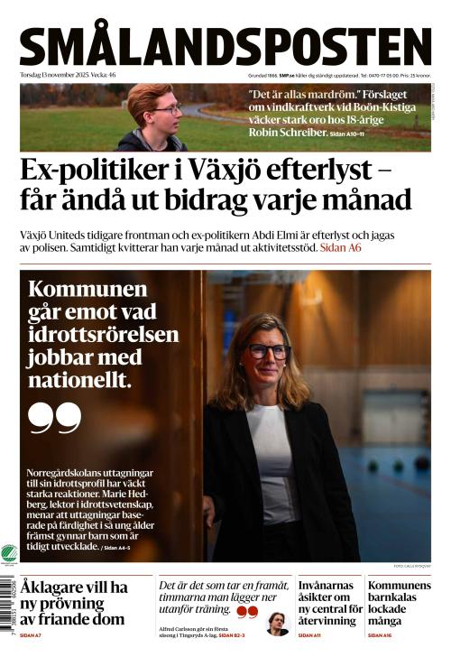 Smålandsposten 13.11.2025