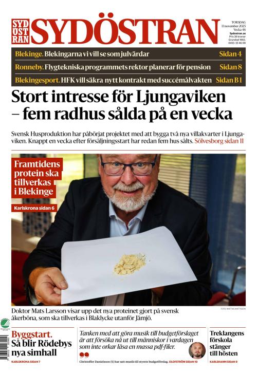 Sydöstran 13.11.2025