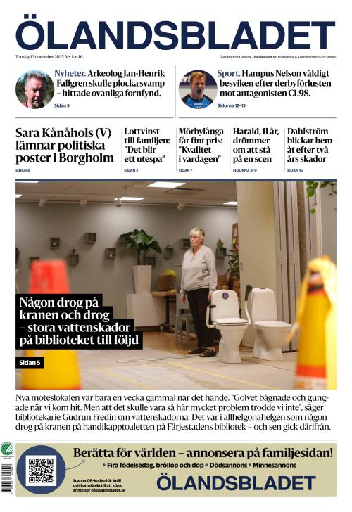 Ölandsbladet 13.11.2025