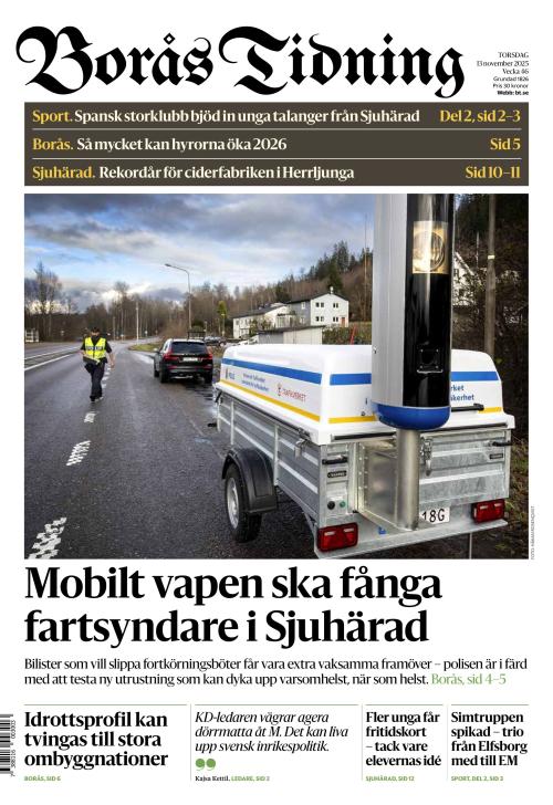 Borås Tidning 13.11.2025