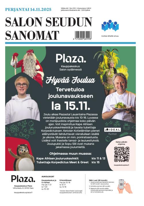 Salon Seudun Sanomat 14.11.2025