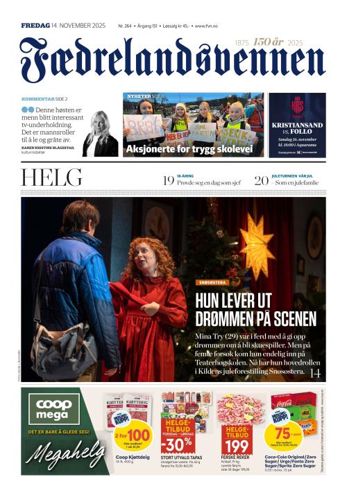 Fædrelandsvennen (NO) 14.11.2025