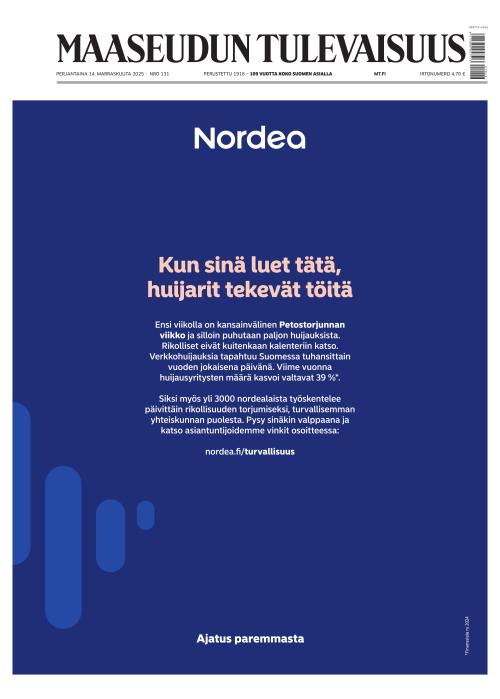 Maaseudun Tulevaisuus 14.11.2025