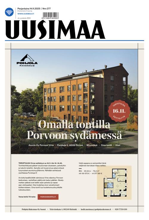 Uusimaa 14.11.2025