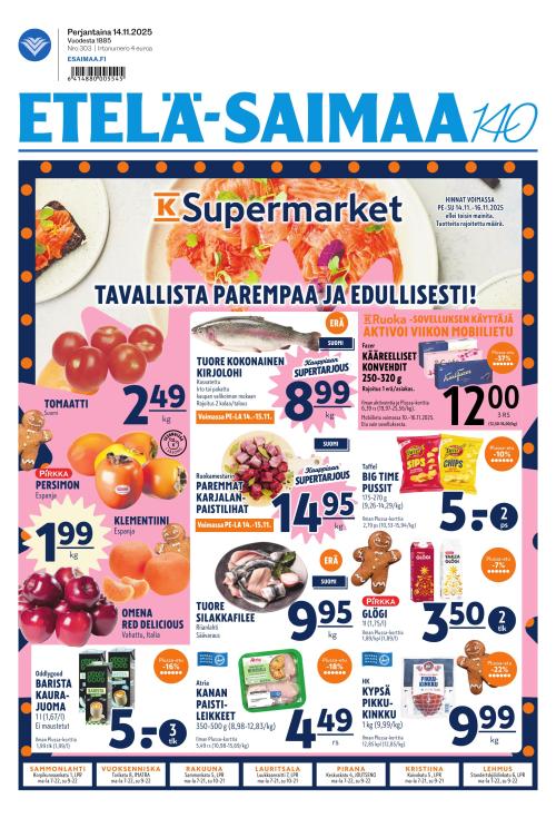 Etelä-Saimaa 14.11.2025