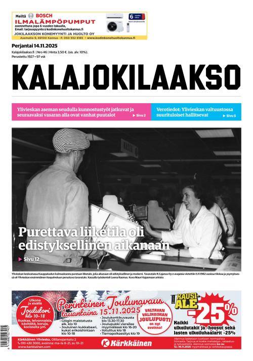 Kalajokilaakso ja Kalajaska 14.11.2025