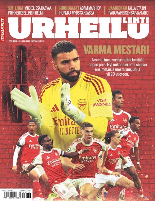 Urheilulehti 14.11.2025
