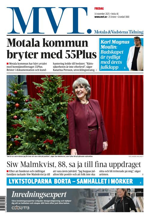 Motala Vadstena Tidning 14.11.2025