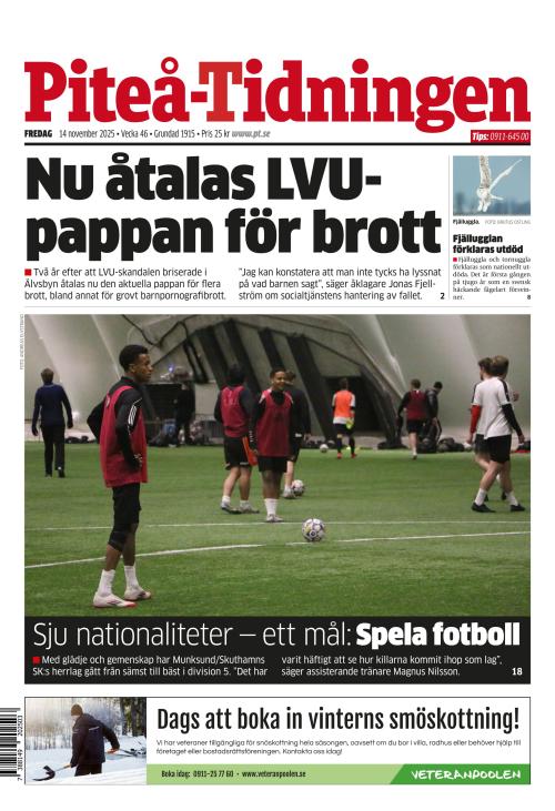 Piteå-Tidningen 14.11.2025