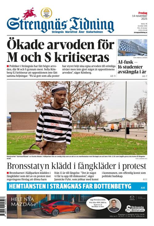 Strengnäs Tidning 14.11.2025