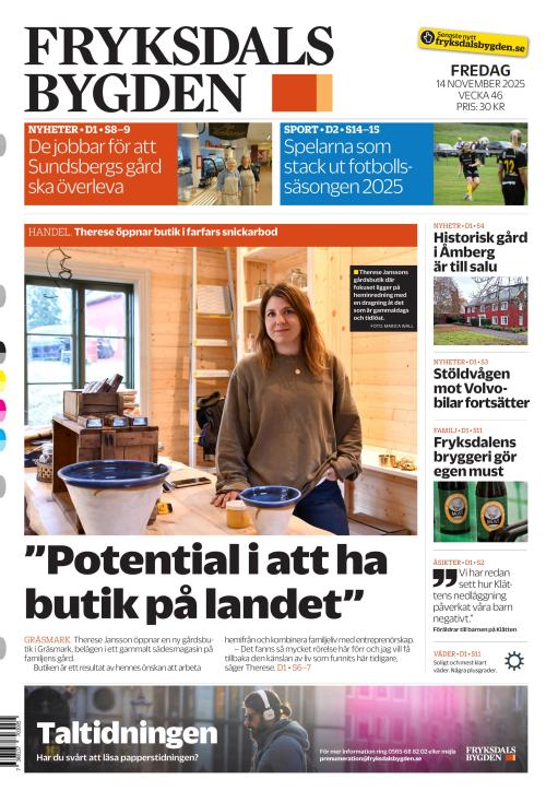 Fryksdals-Bygden 14.11.2025