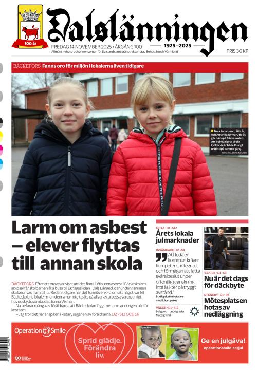 Dalslänningen 14.11.2025