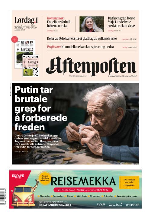 Aftenposten 15.11.2025
