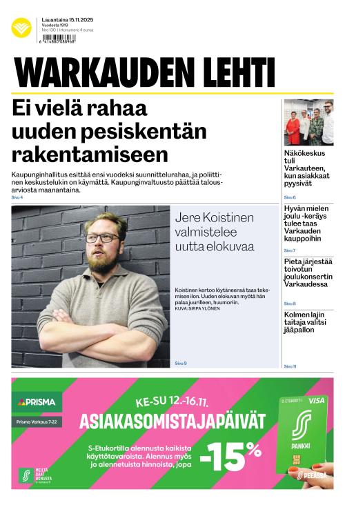 Warkauden Lehti 15.11.2025