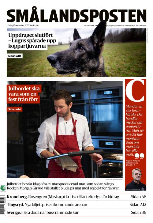 Smålandsposten 15.11.2025