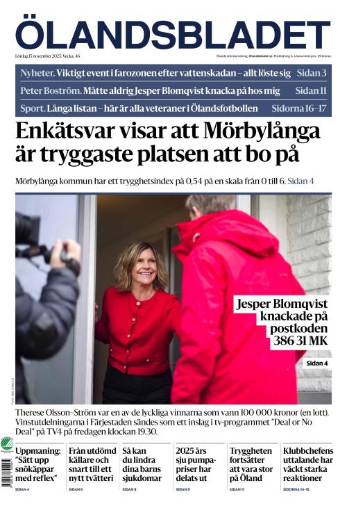 Ölandsbladet 15.11.2025