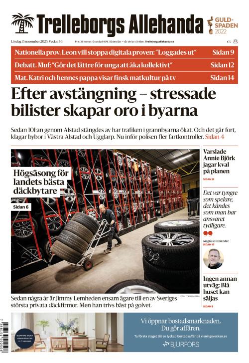 Trelleborgs Allehanda 15.11.2025