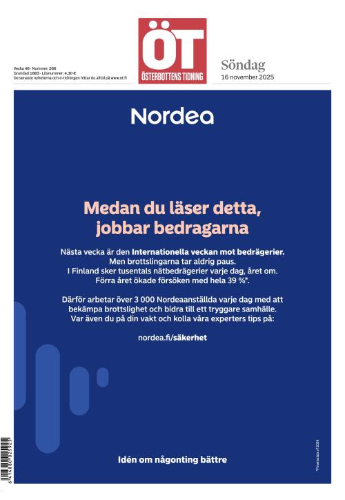Österbottens Tidning 16.11.2025