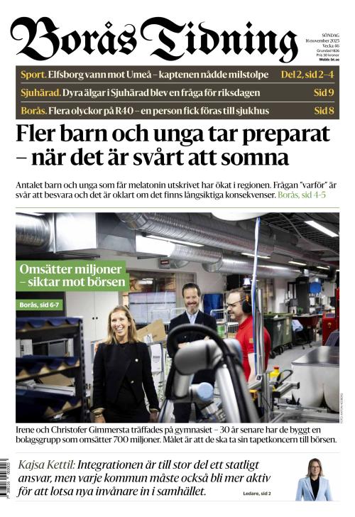 Borås Tidning 16.11.2025