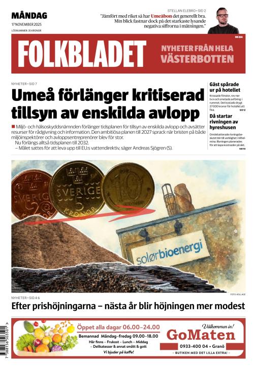 Folkbladet (Västerbotten) (SE) 17.11.2025