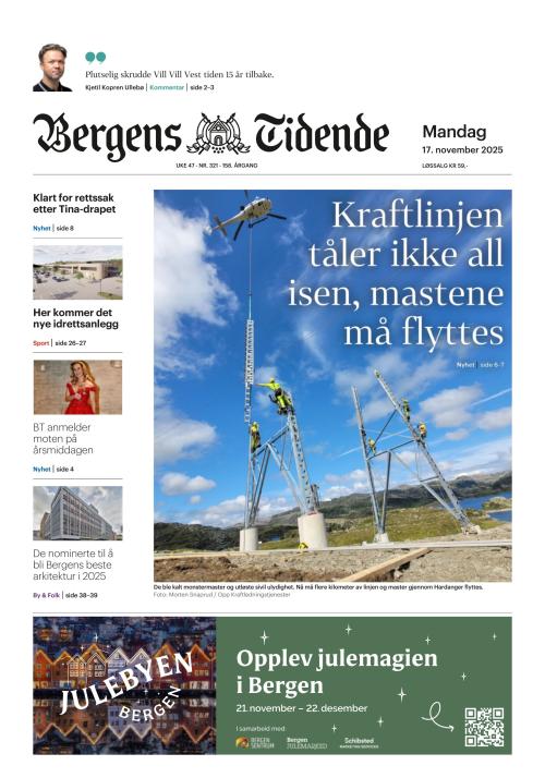 Bergens Tidende (NO) 17.11.2025