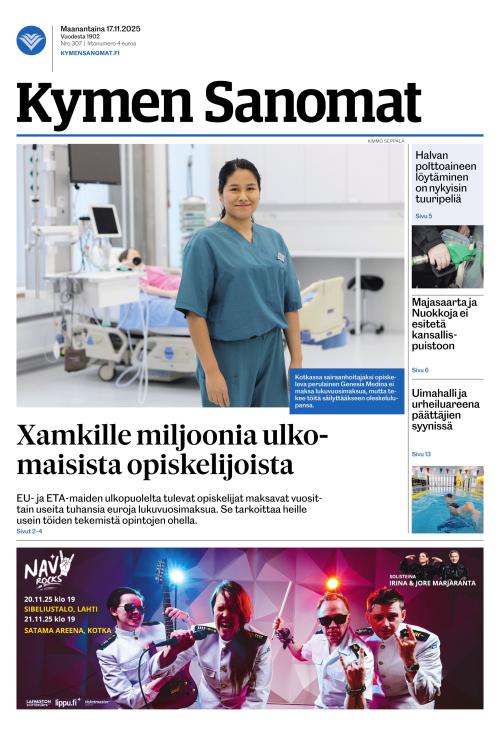 Kymen Sanomat 17.11.2025