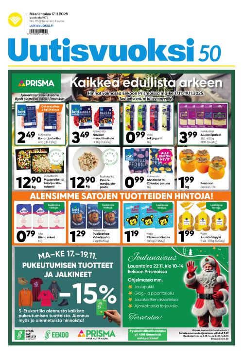 Uutisvuoksi 17.11.2025