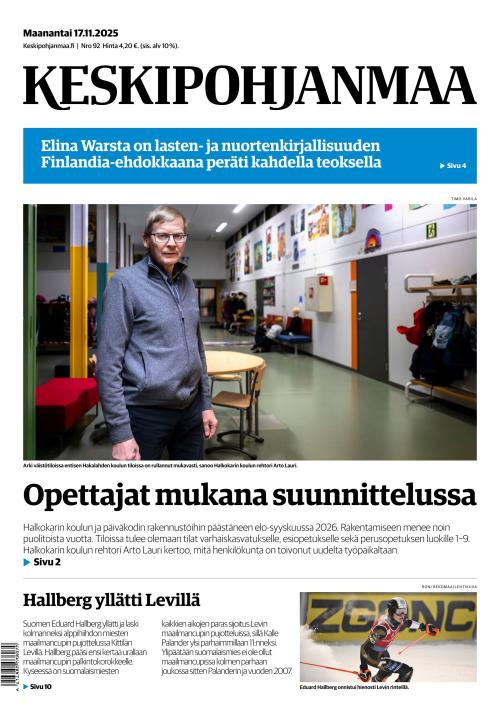 Keskipohjanmaa 17.11.2025