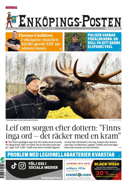 Enköpings-Posten 17.11.2025