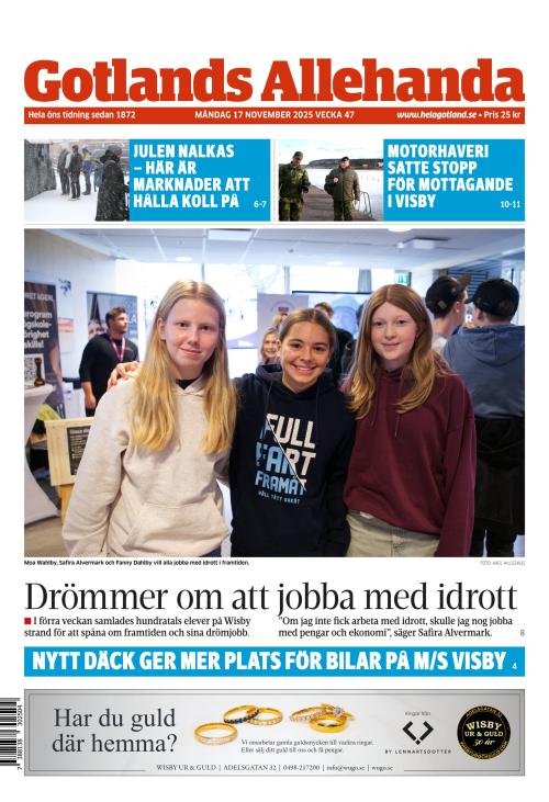Gotlands Allehanda 17.11.2025