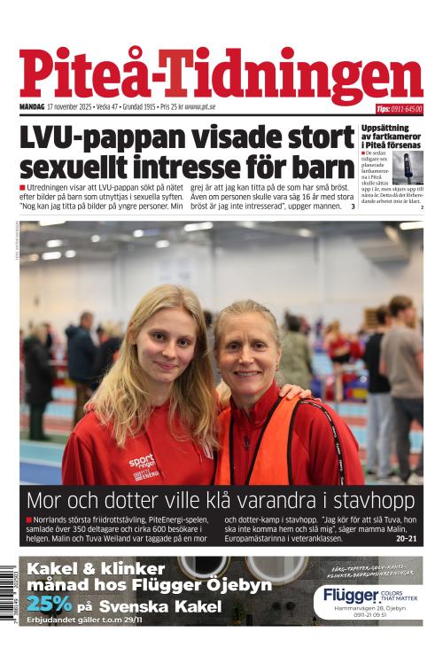 Piteå-Tidningen 17.11.2025