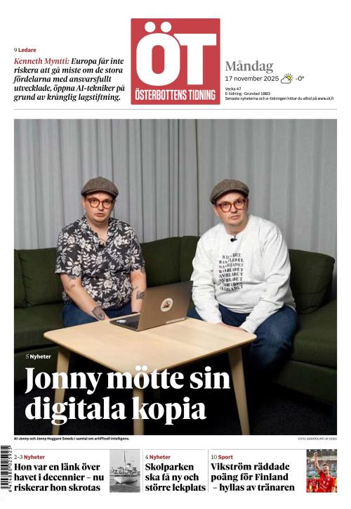 Österbottens Tidning 17.11.2025