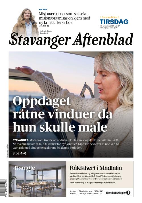 Stavanger Aftenblad (NO) 18.11.2025