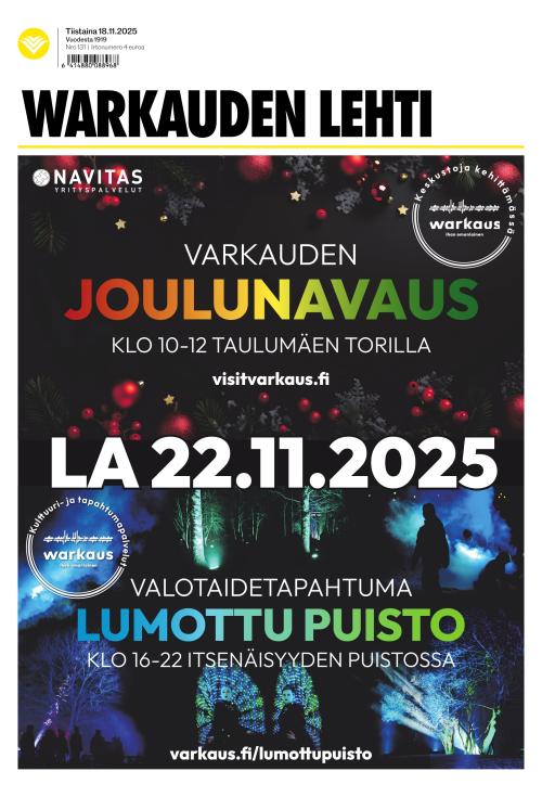 Warkauden Lehti 18.11.2025