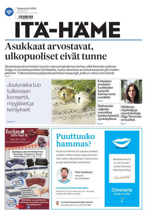 Itä-Häme 18.11.2025