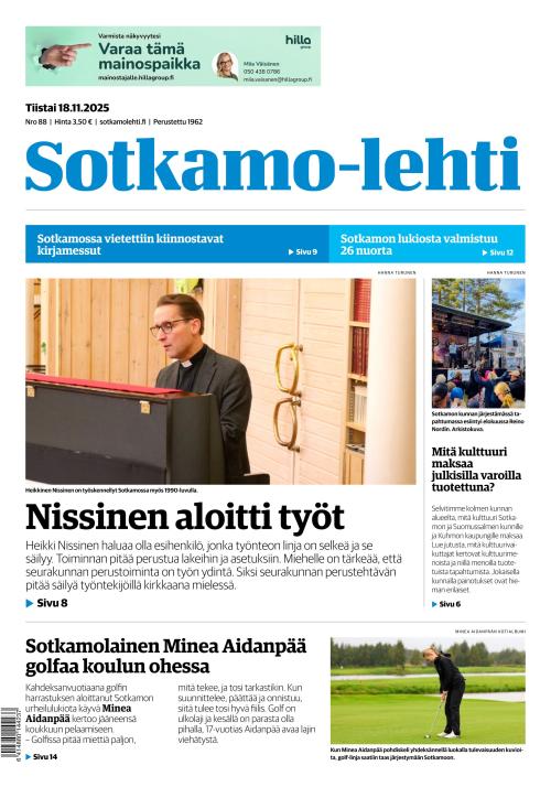 Sotkamo-lehti 18.11.2025