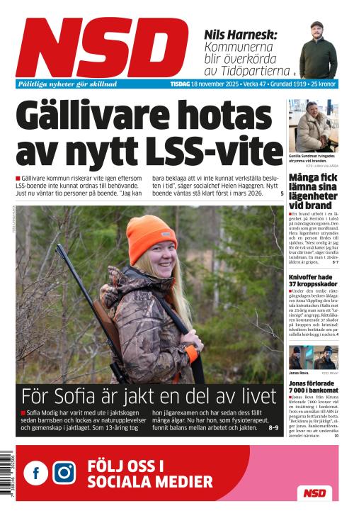 Norrländska Socialdemokraten 18.11.2025