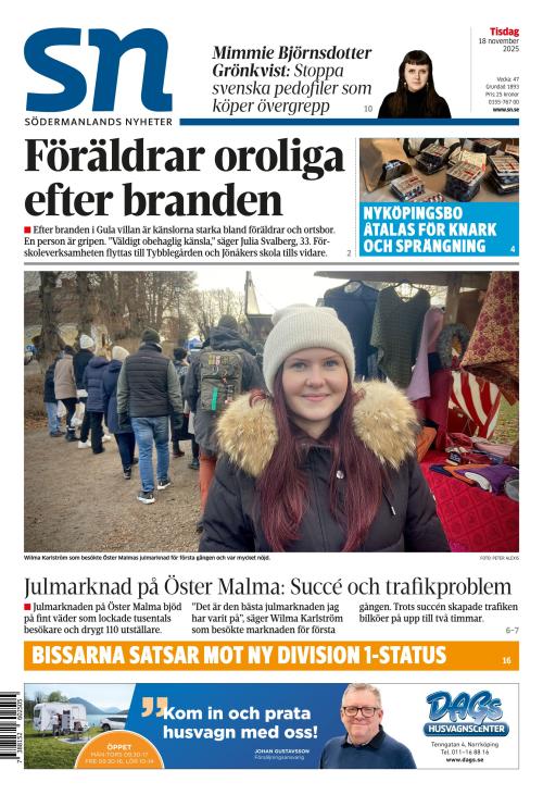 Södermanlands Nyheter 18.11.2025