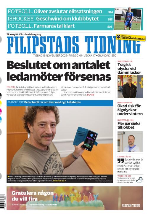 Filipstads Tidning 18.11.2025