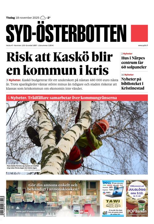 Syd-Österbotten 18.11.2025