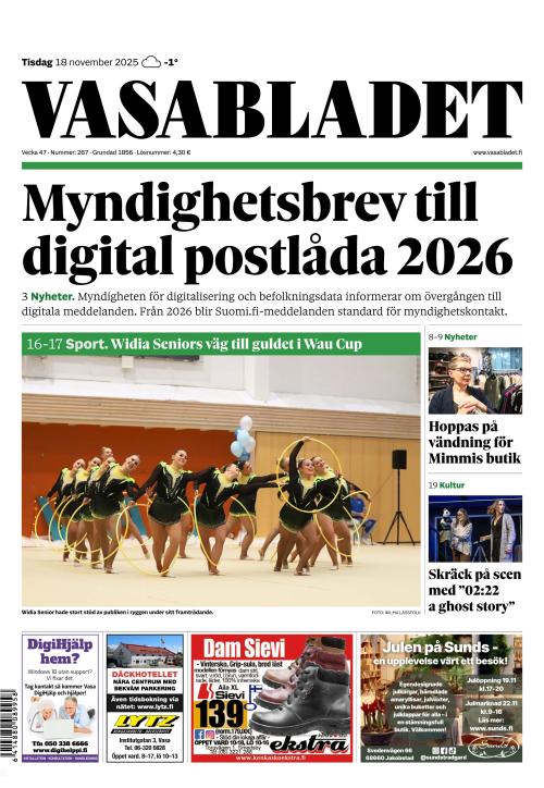 Vasabladet 18.11.2025