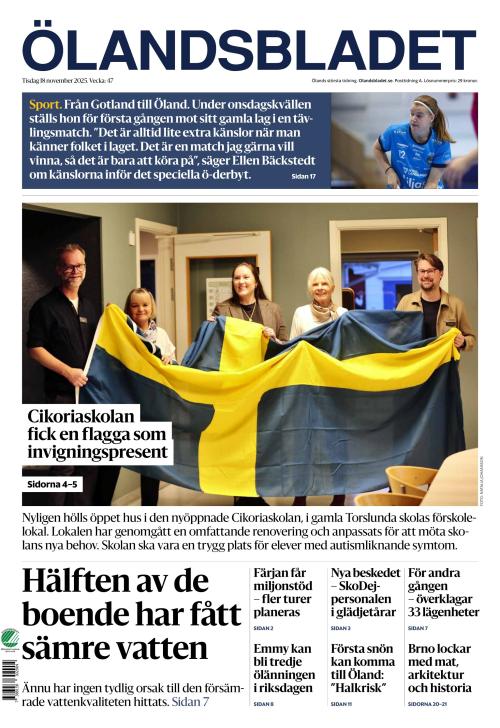 Ölandsbladet 18.11.2025