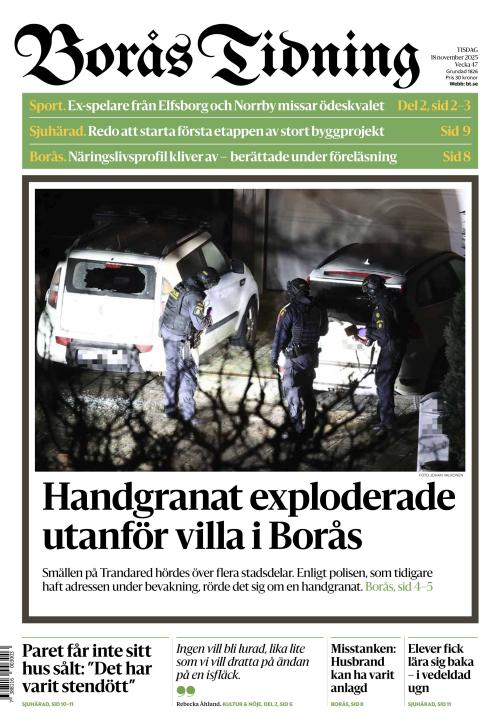 Borås Tidning 18.11.2025